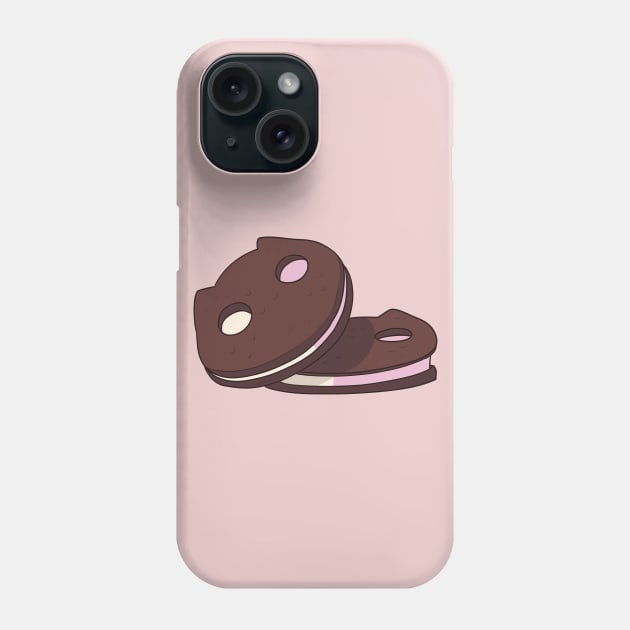 Cookie Cat Pile Phone Case by Bioticsheep