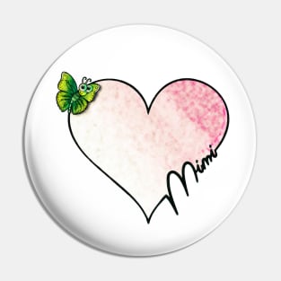 Mimi Heart Pin