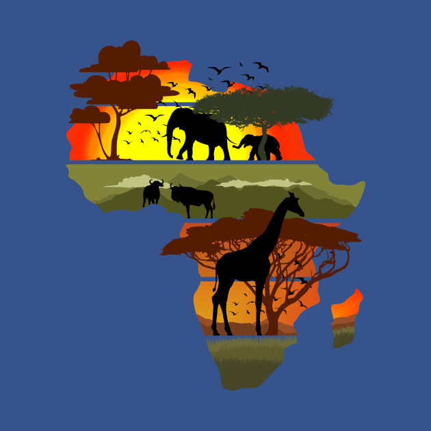 Disover Africa - Africa - T-Shirt