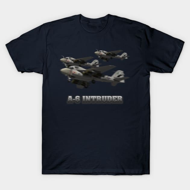 A-6 Intruder - Navy Jet Bomber T-Shirt A-6 Intruder - Navy Jet Bomber T-Shirt