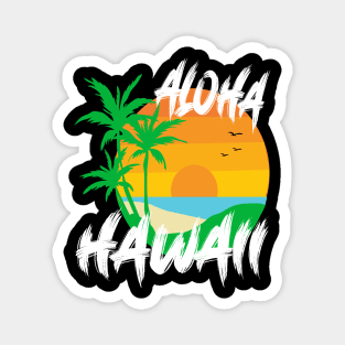 Aloha Hawaii and Family Hawaii Magnet