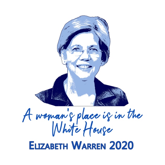 ELIZABETH WARREN 2020 A Womans Place by Scarebaby