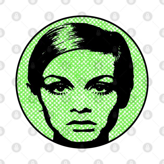 TWIGGY (Green Print) by RCDBerlin