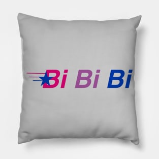 Bi, Bi, Bi Pillow