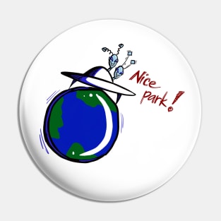 Nice Park! ET cartoon series Pin