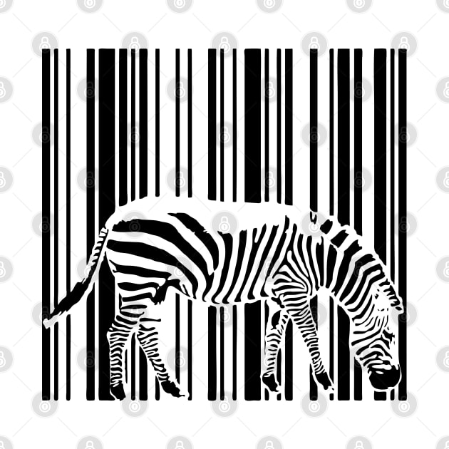 Barcode Zebra Camouflage by SeijiArt