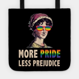 More Pride Less Prejudice Lgbt Gay Proud Ally Pride Month Tote