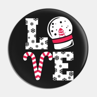 Love Christmas Cute Pin