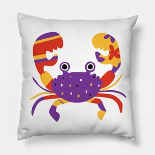 Cute Cartoon Crab Pillow