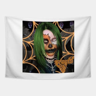 The Bad Guy Halloween T shirt Tapestry