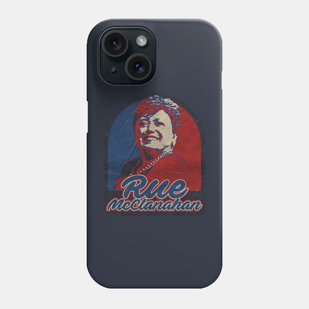 NEW RETRO - The GOLDEN GIRLS  Rue McClanahan Phone Case by okaka