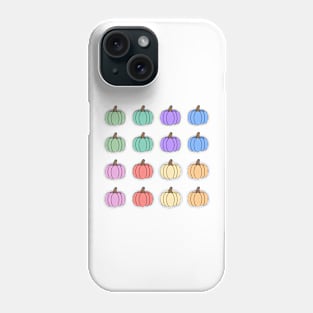 Cute Mini Rainbow Pumpkins Phone Case