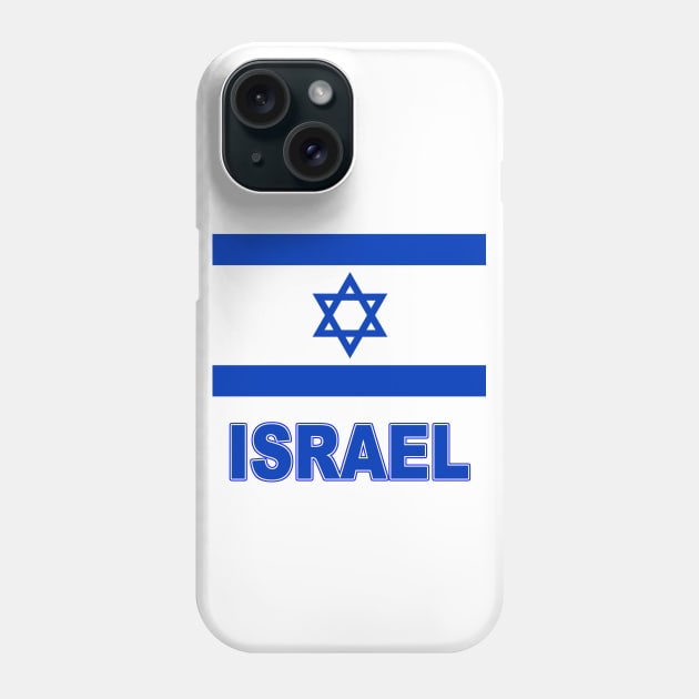 The Pride of Israel - Israeli Flag Design Phone Case by Naves