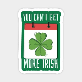 You Can't Get More Irish Magnet