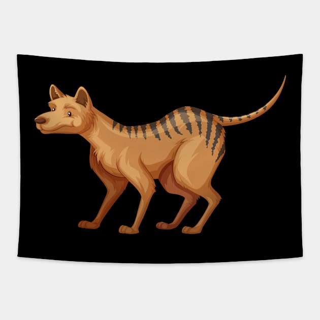 Tasmanian Tiger Design - Gift for Tasmanian Tiger Lovers Tapestry by giftideas