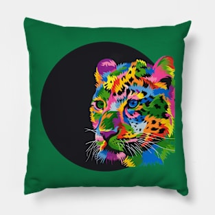 artisticcolorfultiger Pillow