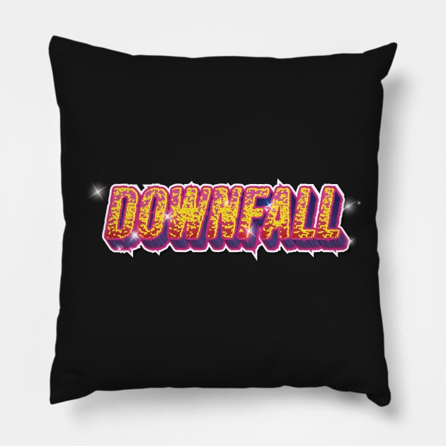 DOWNFALL Pillow by sonnycosmics