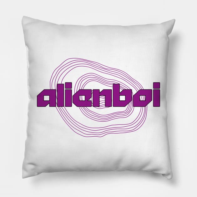 WAVY 2 Pillow by alienboi