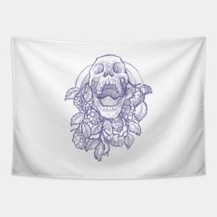 Skull passion Tapestry