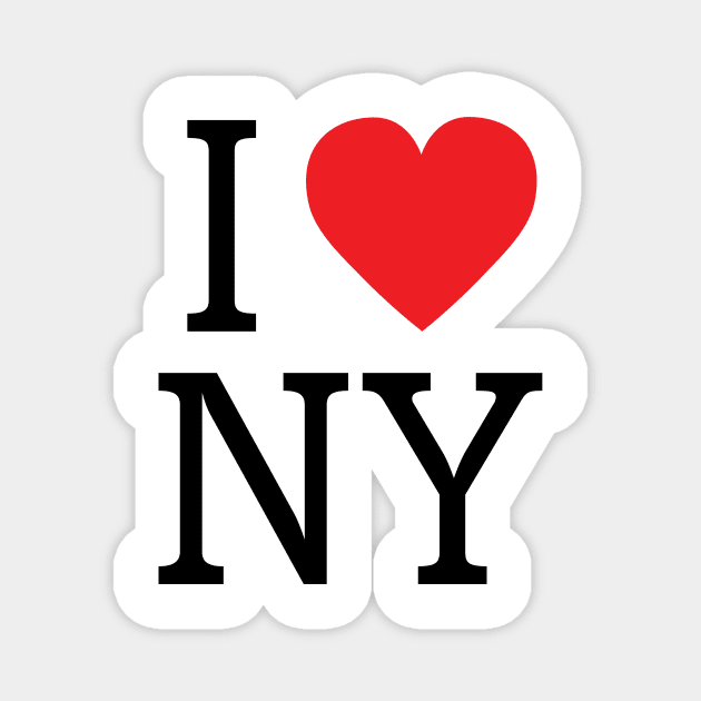 I Love New York Magnet by BlazeSavings