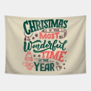 christmas is the most wonderful time of the year Tapestry