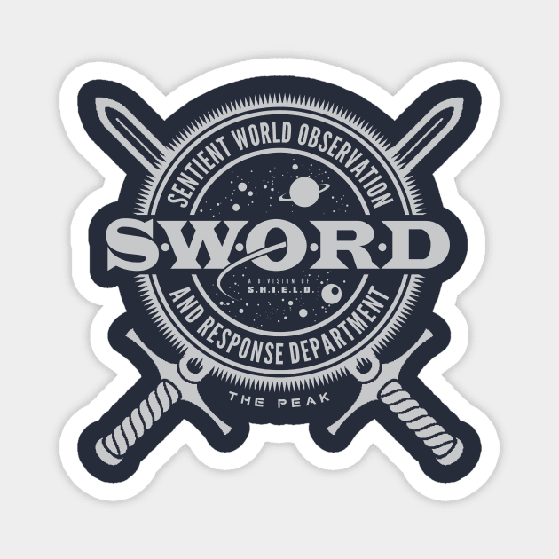 S.W.O.R.D. Magnet by MindsparkCreative