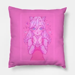 Girl addicted to love Pillow