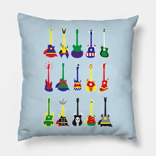 Guitar Heroes Pillow