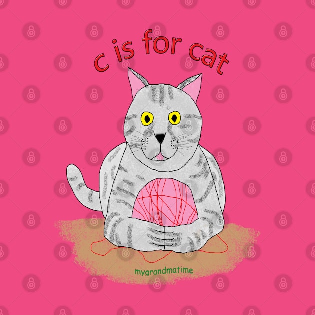 c is for cat by mygrandmatime