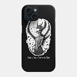 death is a bend on the road Phone Case