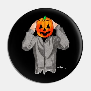 Pumpkin Head Pin