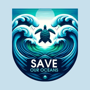 Save Our Oceans Sea Turtle T-Shirt