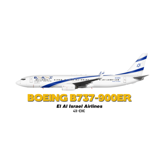 Boeing B737-900ER - El Al Israel Airlines by TheArtofFlying