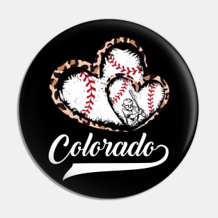 Colorado, baseball, leopard hearts twin, baseball players Pin