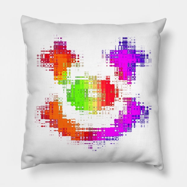 halloween clown Pillow by Atroce