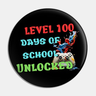 Level 100 Days Of School Unlocked Pin