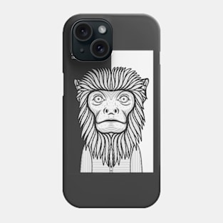 Red Howler Monkey Phone Case