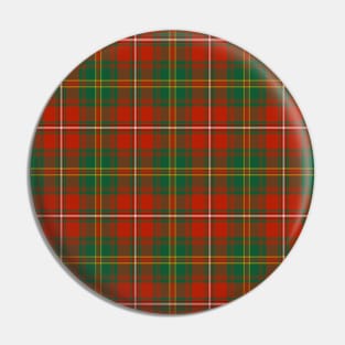 Hay Ancient Plaid Tartan Scottish Pin