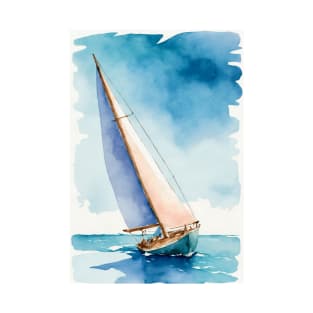 Sailing in clear waters T-Shirt