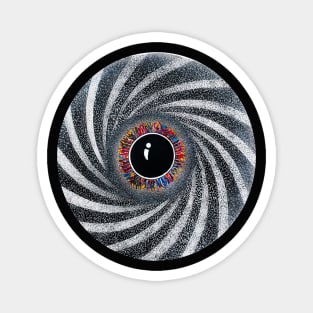 "The Inward Spiral" Magnet