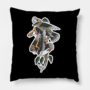 Eagles Tattoo Design Pillow