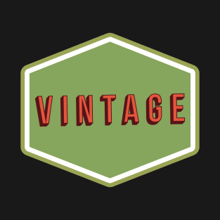 Vintage Badge | Vintage Designs T-Shirt