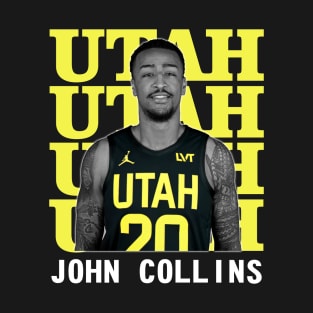 Utah Jazz John Collins 20 T-Shirt