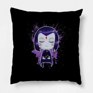 Chibi Raven Pillow