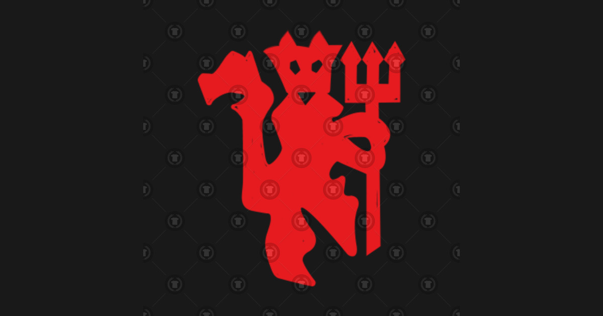 Red devils - Manchester United - Sticker | TeePublic