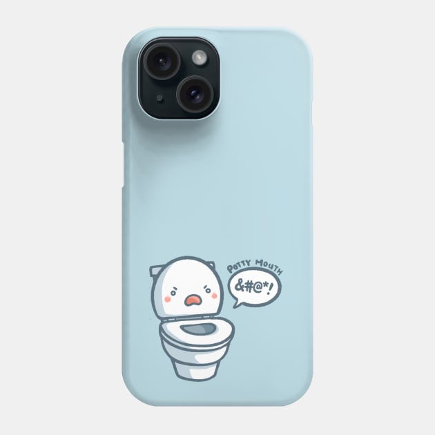 Potty Mouth Phone Case by mschibious