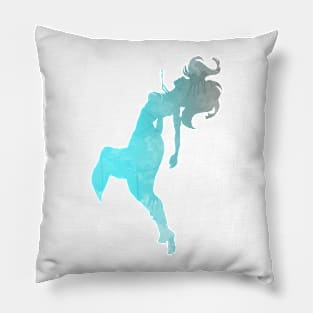 Princess Inspired Silhouette Pillow