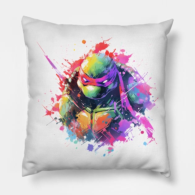 donatello Pillow by dorapeterx