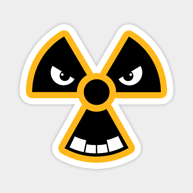 Angry Rad Magnet by Brubarell