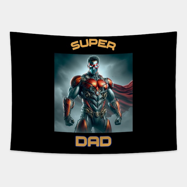 Super Dad Tapestry by Print Forge